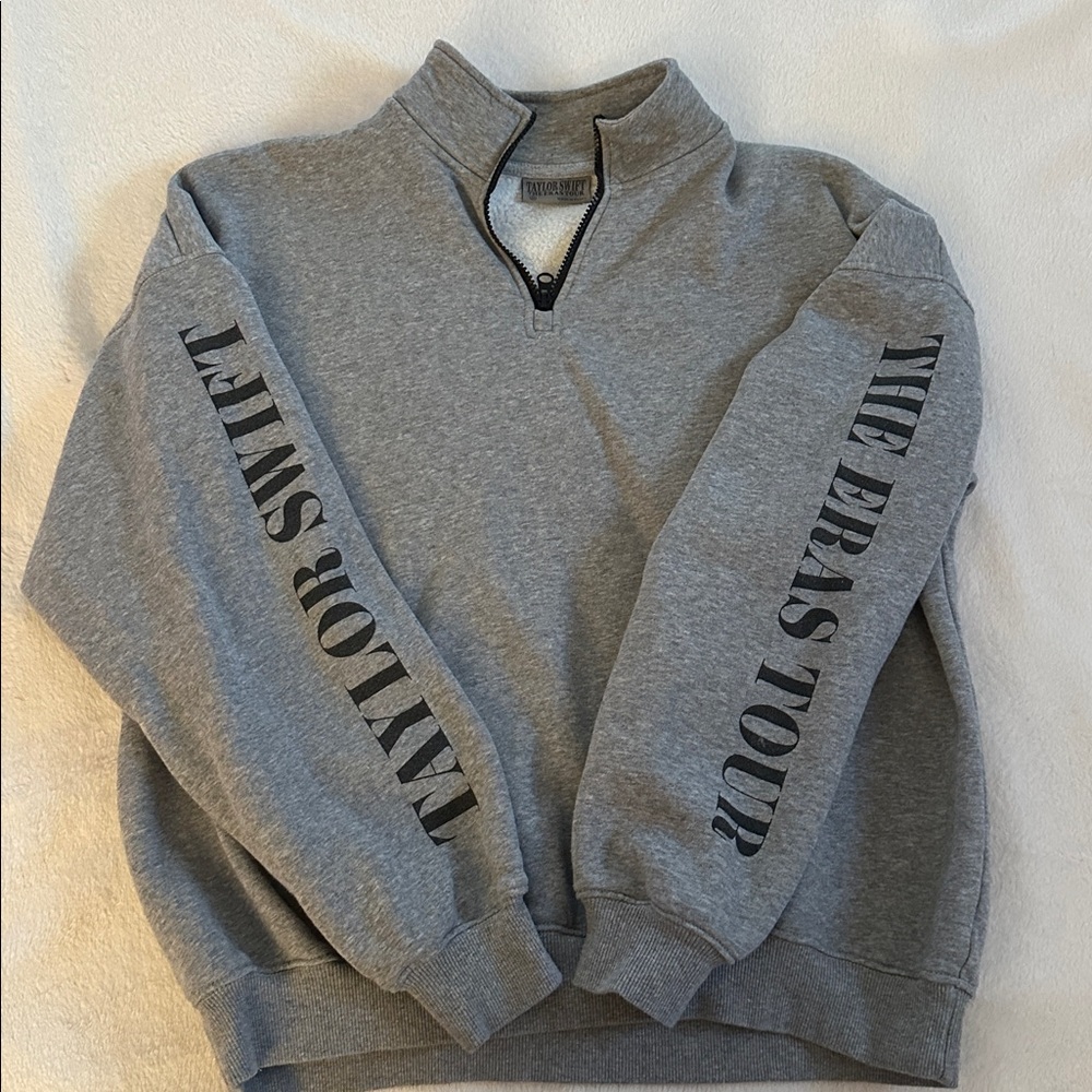 Taylor Swift The Eras Tour Grey Crewneck
